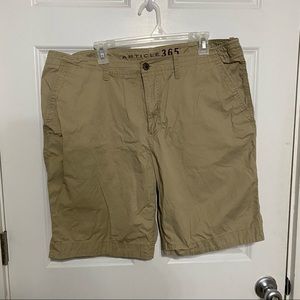 Mens Tan Cargo Shorts